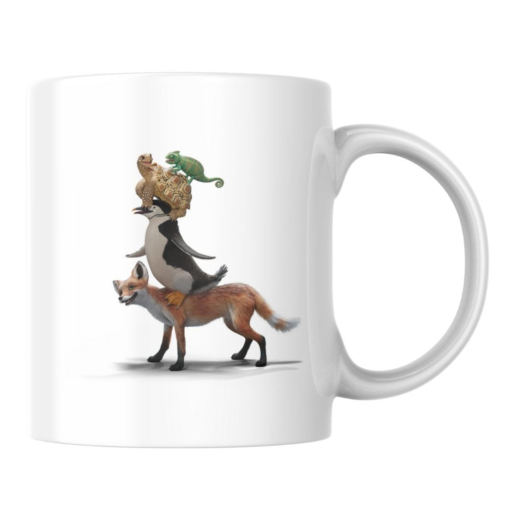 Hoch Hinaus - Tasse Weiß