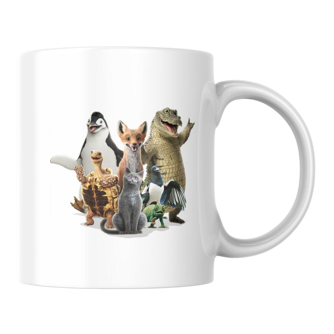 Die Magischen Freunde II - Tasse Weiß