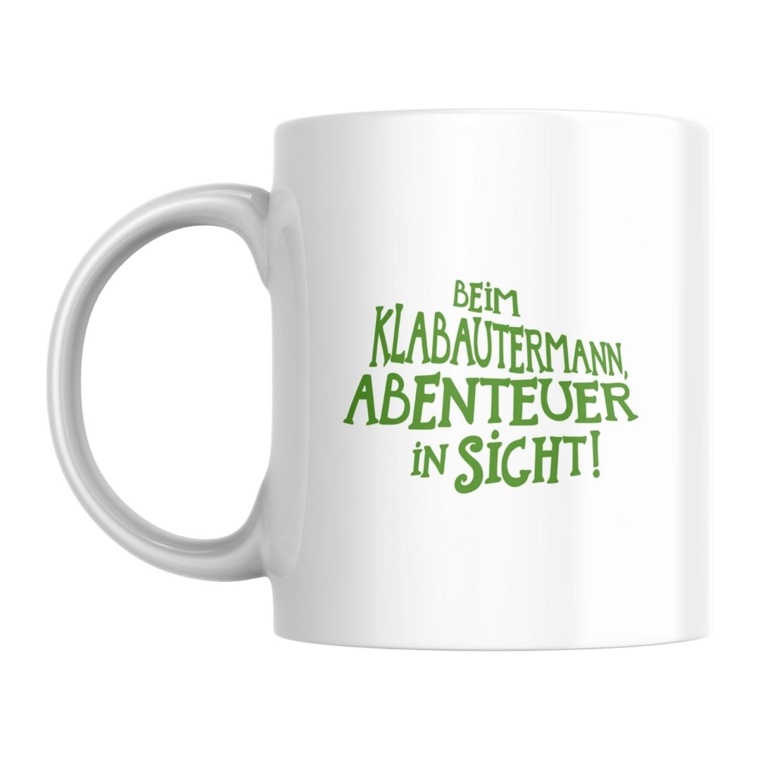Beim Klabautermann Abenteuer in Sicht II - Tasse Weiß