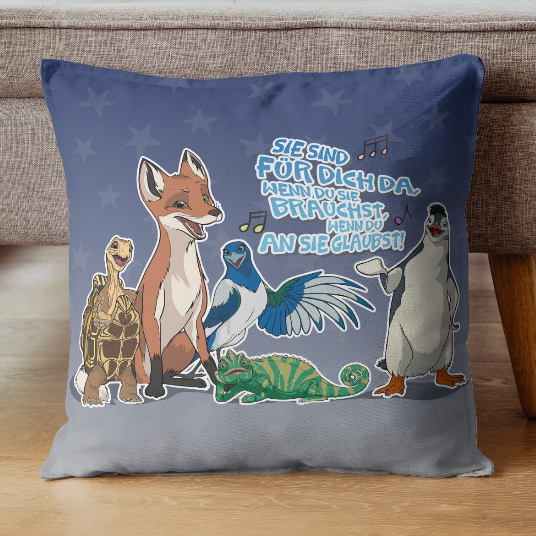 Sie sind für dich da - Baumwollkissen