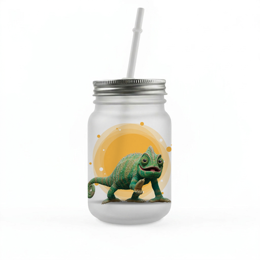 Caspar, das Chamäleon  - Henkelglas