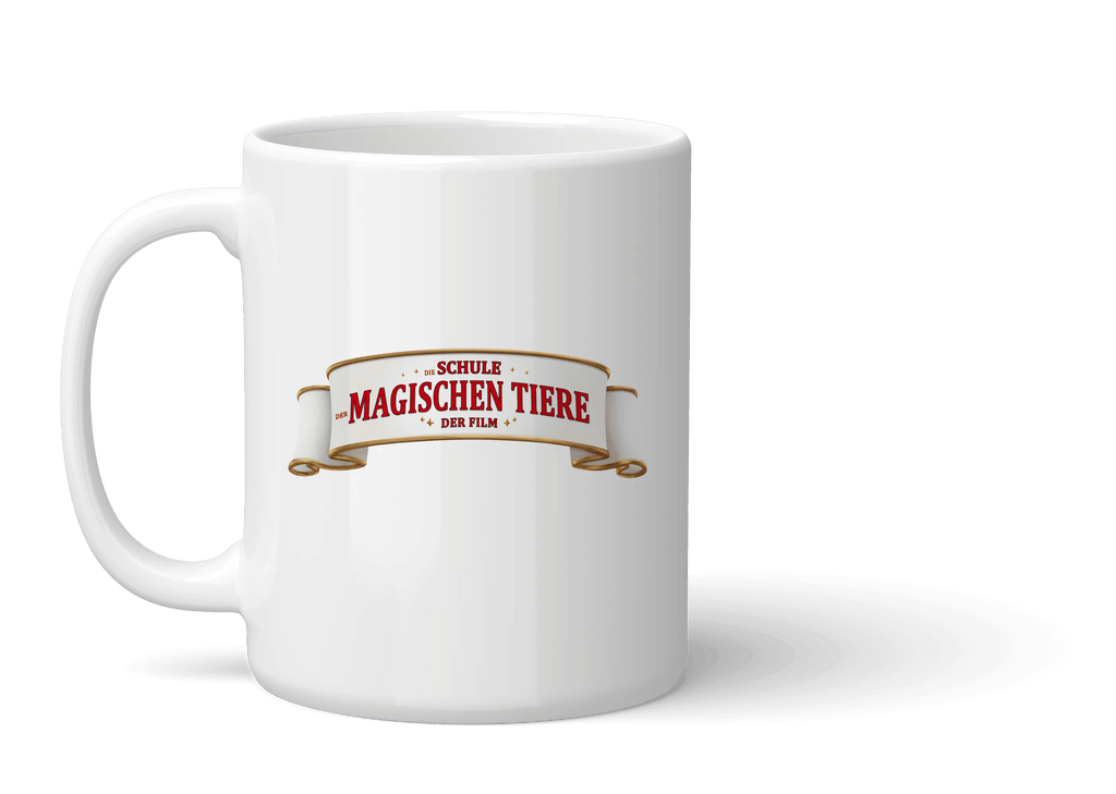 Karajan, der Kater Logo - Tasse Weiß