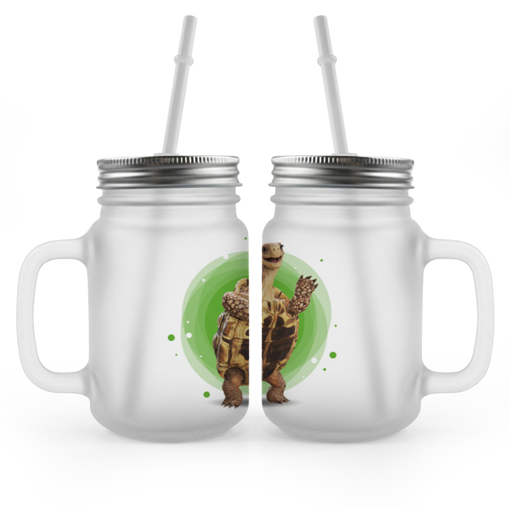 Henrietta die Schildköte - Henkelglas