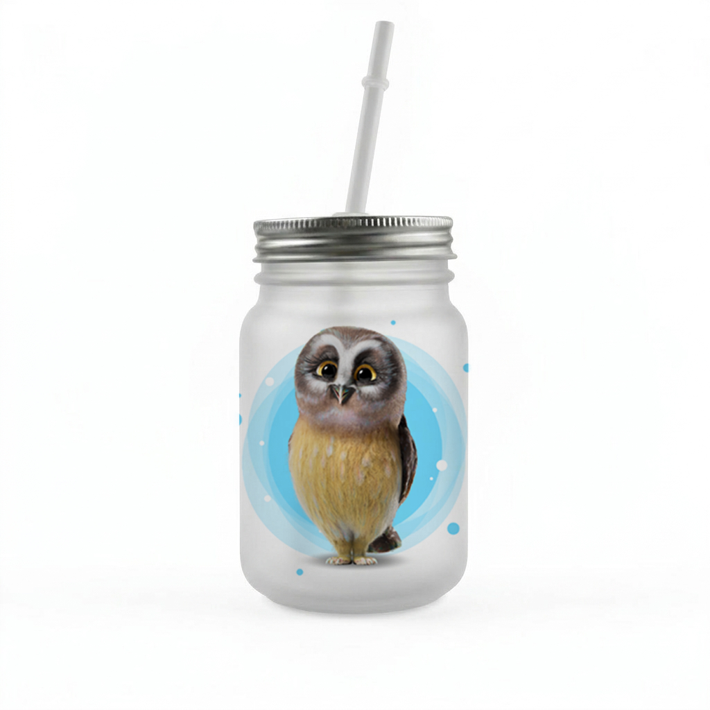 Muriel, die Eule - Henkelglas