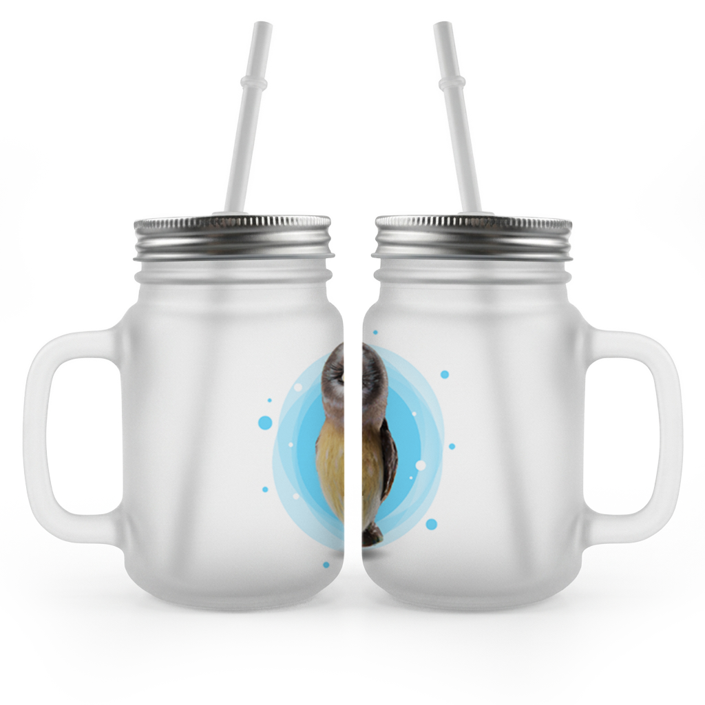 Muriel, die Eule - Henkelglas