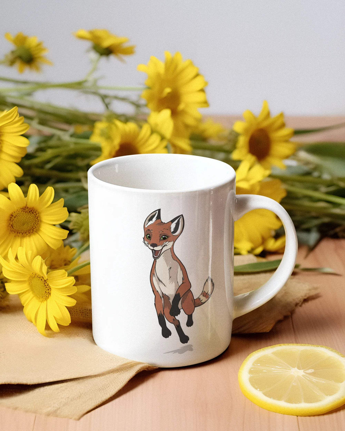 Sonnenbrille auf - Rabbat - Tasse Weiß