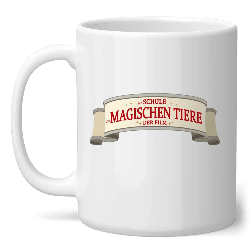 Juri, der Pinguin (Rund) - Tasse Weiß - Die Schule der magischen Tiere - Offizieller Shop zum Film