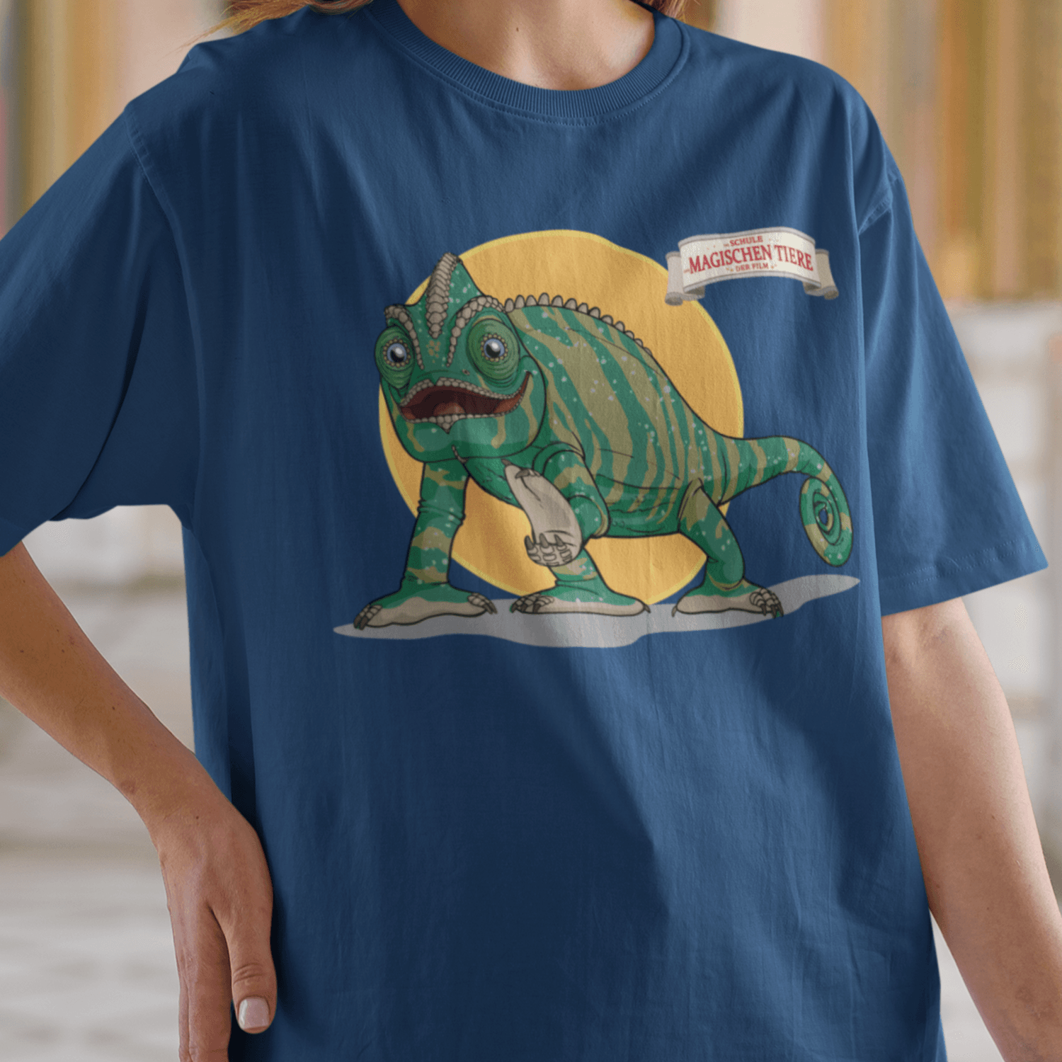 Caspar, das Chamäleon - Unisex T-Shirt - Die Schule der magischen Tiere - Offizieller Shop zum Film