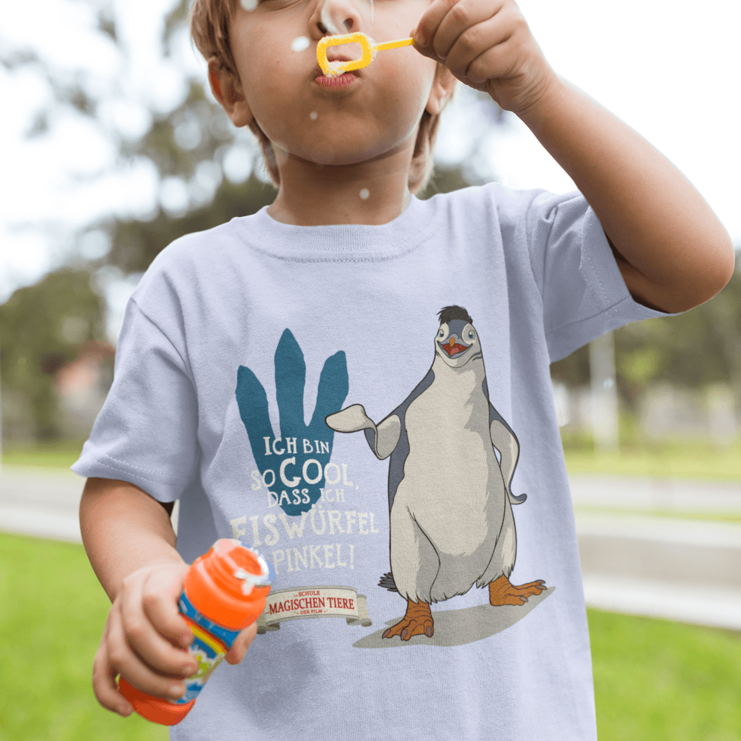 Ich bin so Cool, dass ich Eiswürfel pinkel! - Kids T-Shirt - Die Schule der magischen Tiere - Offizieller Shop zum Film