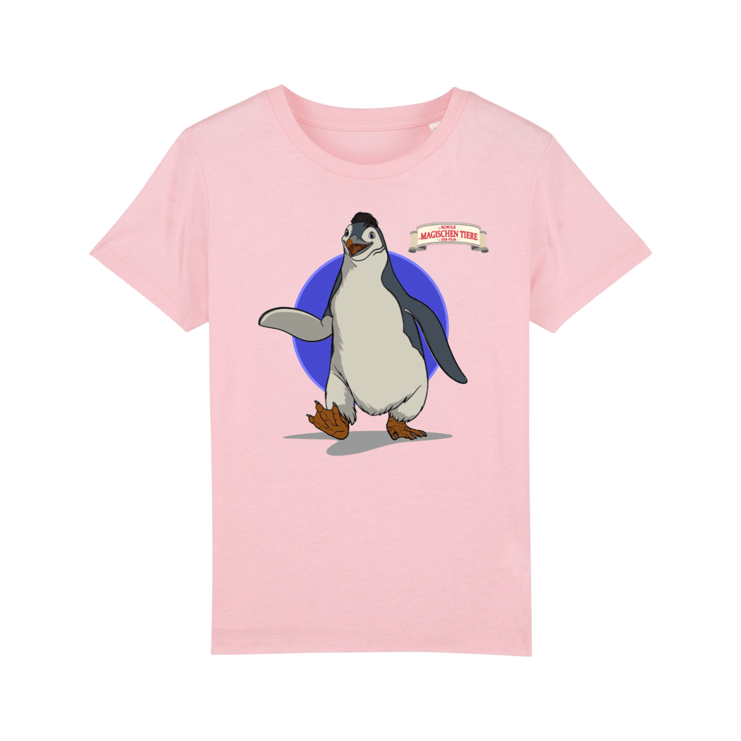 Juri, der Pinguin (rund) - Kids T-Shirt - Die Schule der magischen Tiere - Offizieller Shop zum Film