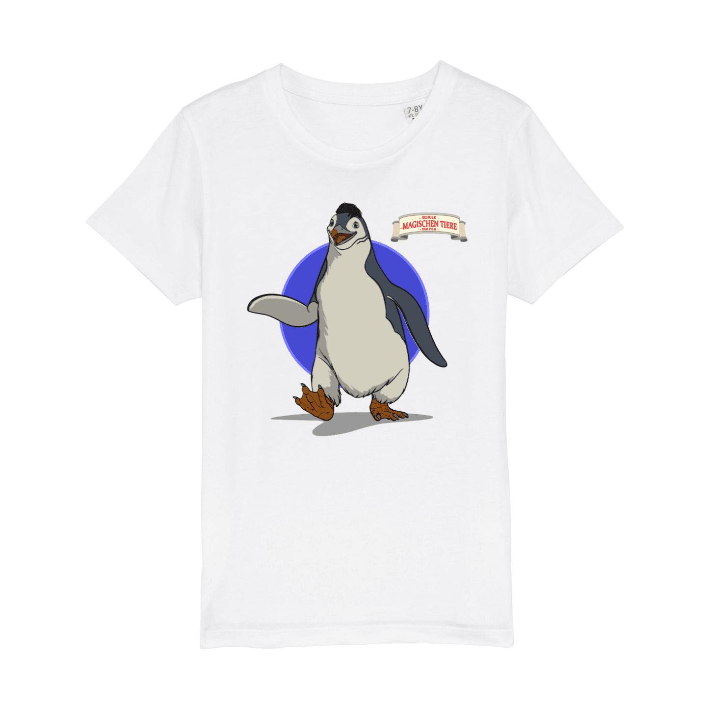 Juri, der Pinguin (rund) - Kids T-Shirt - Die Schule der magischen Tiere - Offizieller Shop zum Film