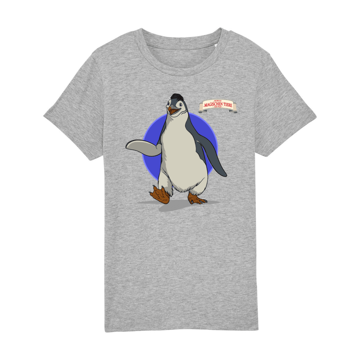 Juri, der Pinguin (rund) - Kids T-Shirt - Die Schule der magischen Tiere - Offizieller Shop zum Film