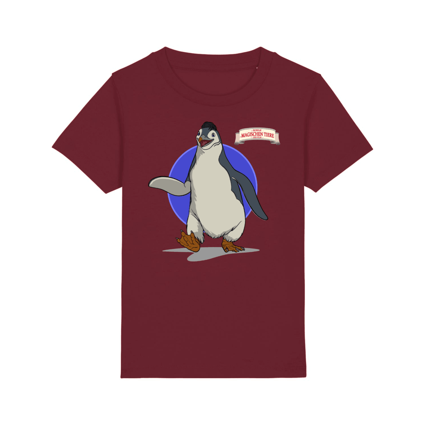 Juri, der Pinguin (rund) - Kids T-Shirt - Die Schule der magischen Tiere - Offizieller Shop zum Film