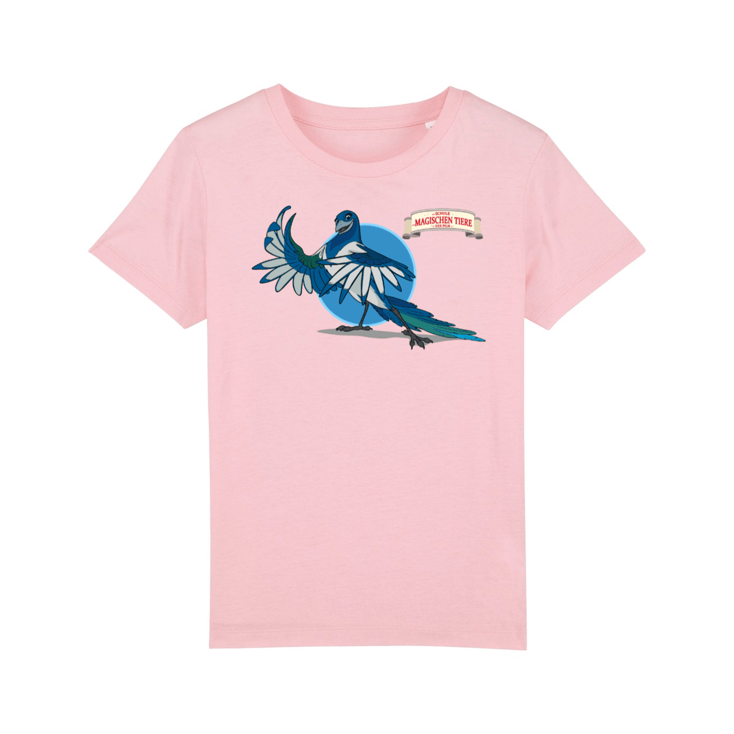 Pinkie, die Elster (rund) II- Kids T-Shirt - Die Schule der magischen Tiere - Offizieller Shop zum Film