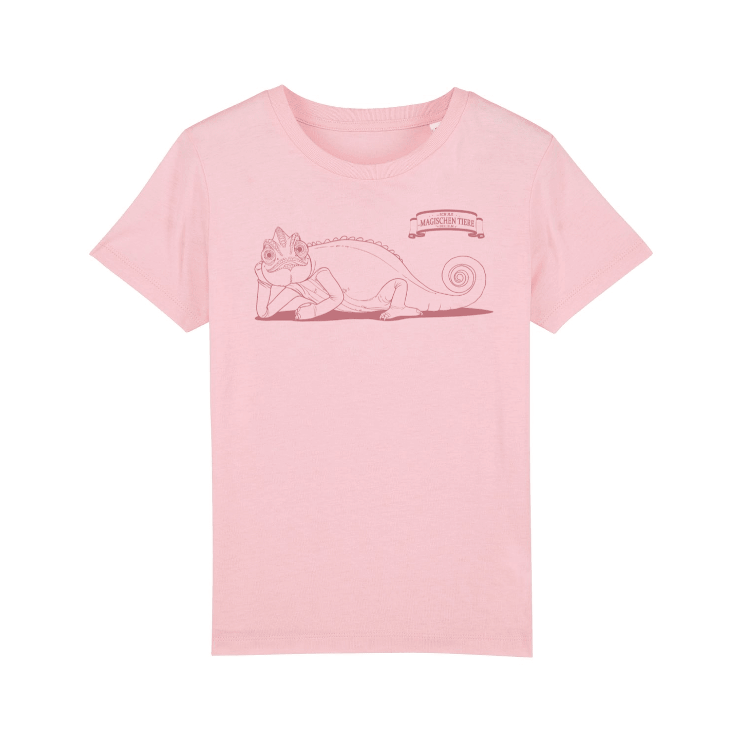 Caspar, das Chamäleon Linien - Kids T-Shirt - Die Schule der magischen Tiere - Offizieller Shop zum Film