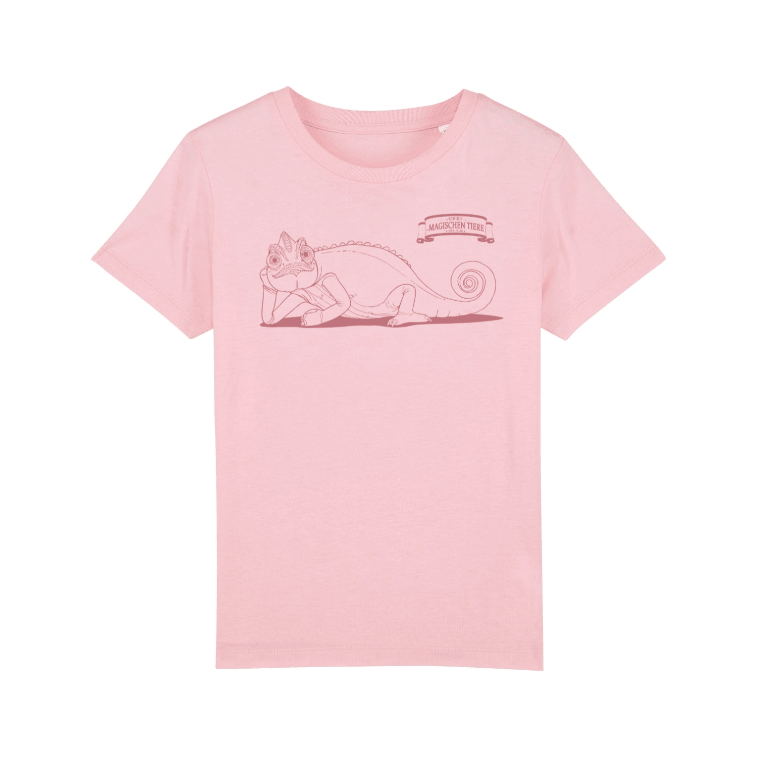 Caspar, das Chamäleon Linien - Kids T-Shirt - Die Schule der magischen Tiere - Offizieller Shop zum Film