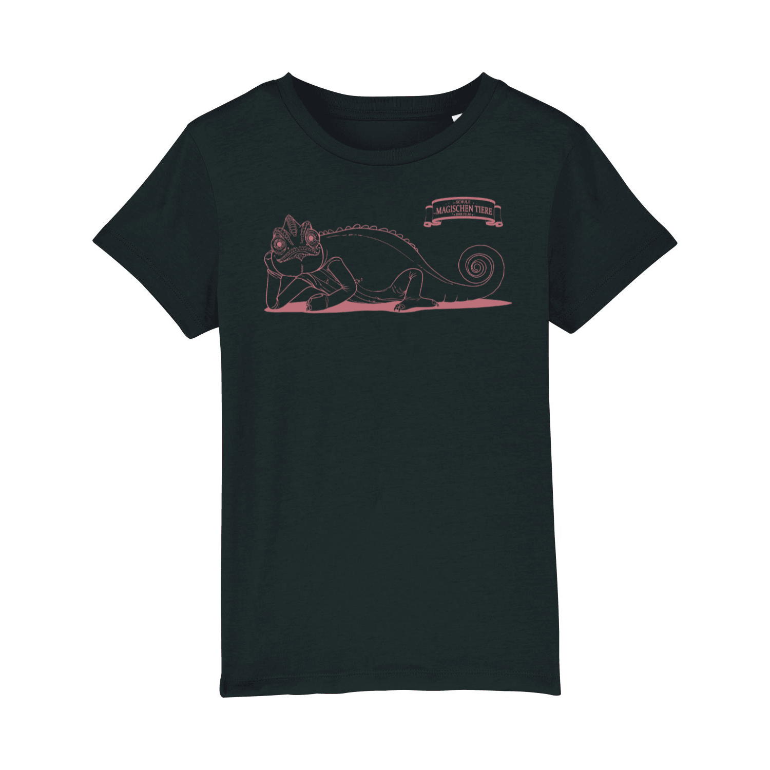 Caspar, das Chamäleon Linien - Kids T-Shirt - Die Schule der magischen Tiere - Offizieller Shop zum Film