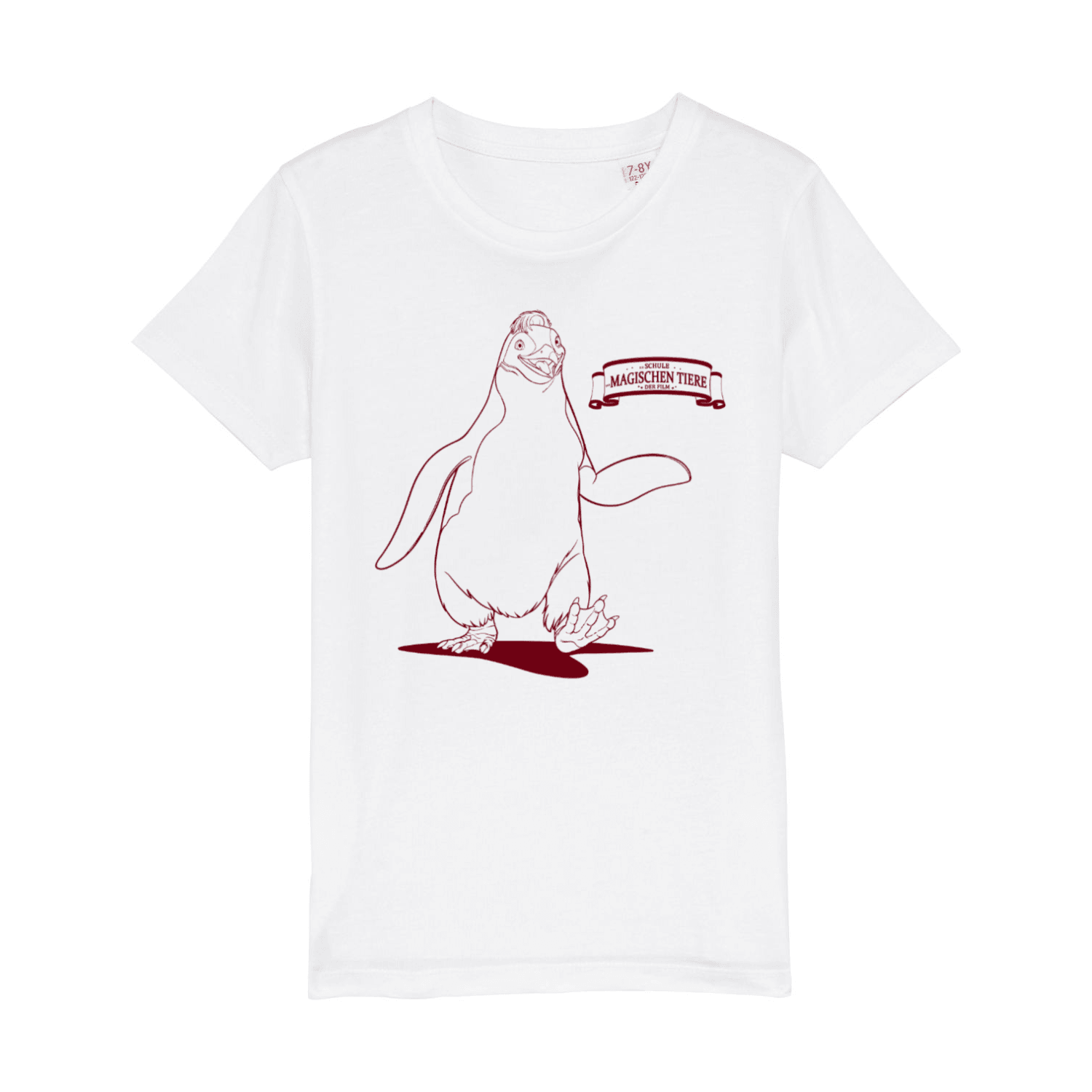 Juri, der Pinguin Linien - Kids T-Shirt - Die Schule der magischen Tiere - Offizieller Shop zum Film