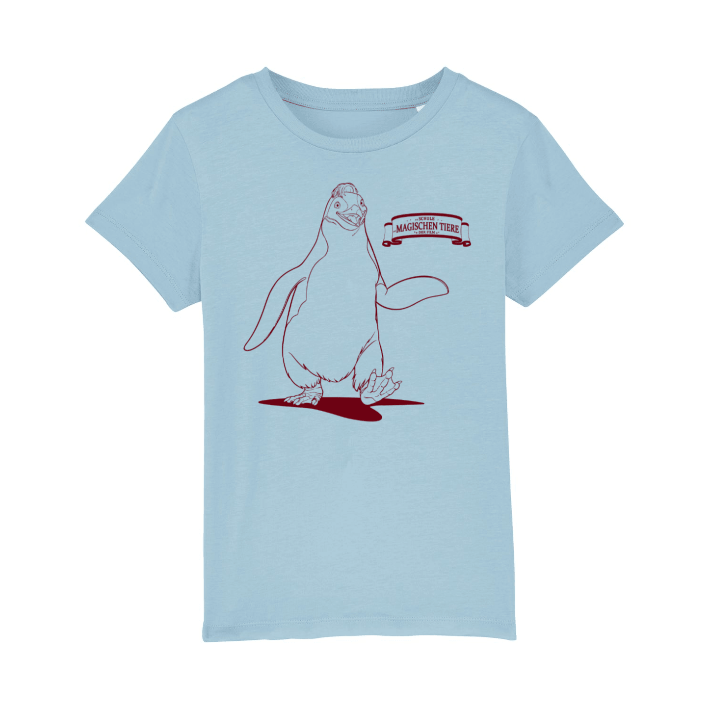 Juri, der Pinguin Linien - Kids T-Shirt - Die Schule der magischen Tiere - Offizieller Shop zum Film