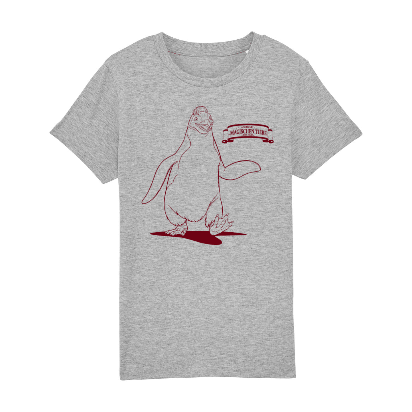 Juri, der Pinguin Linien - Kids T-Shirt - Die Schule der magischen Tiere - Offizieller Shop zum Film