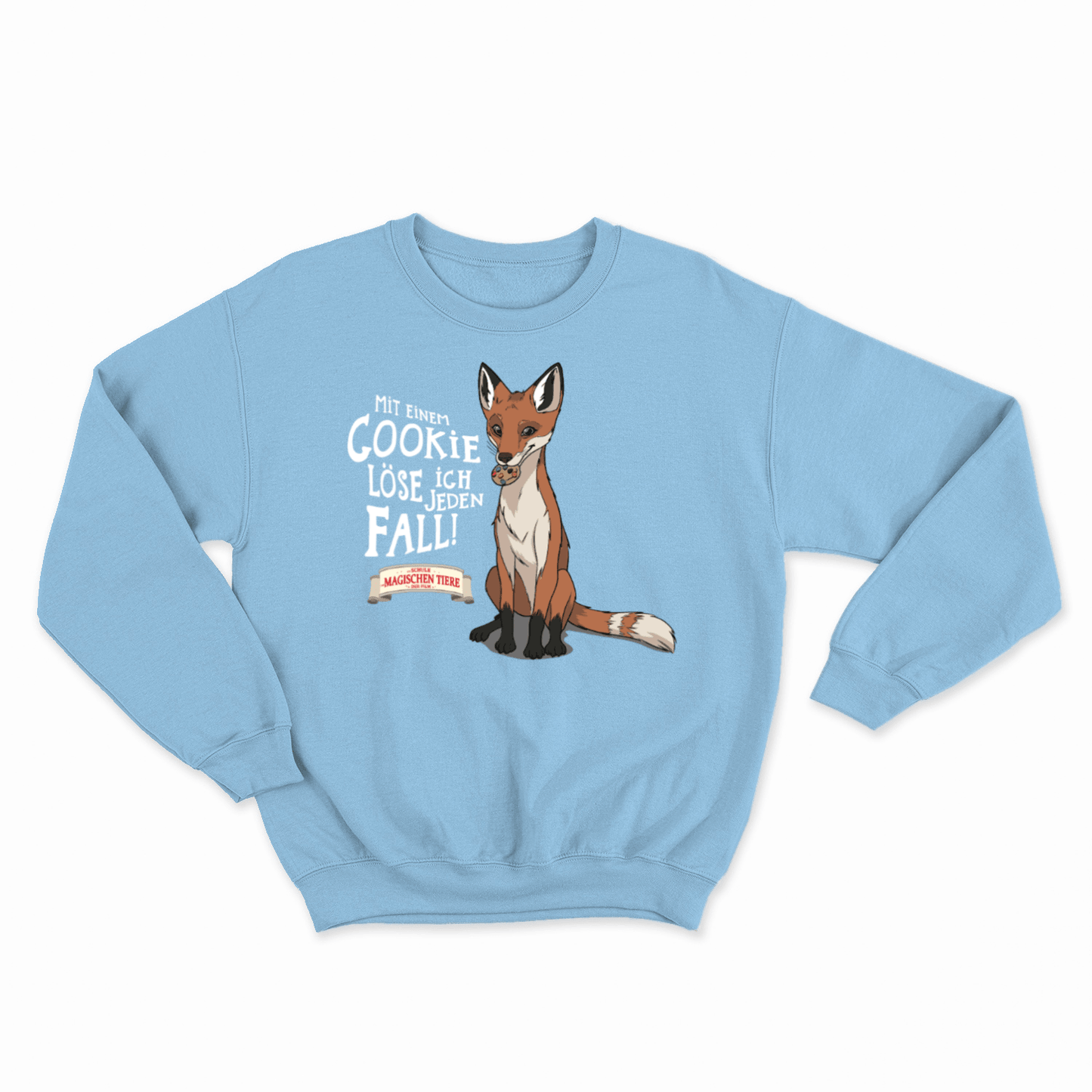 Mit einem Cookie löse ich jeden Fall! - Kids Sweatshirt - Die Schule der magischen Tiere - Offizieller Shop zum Film