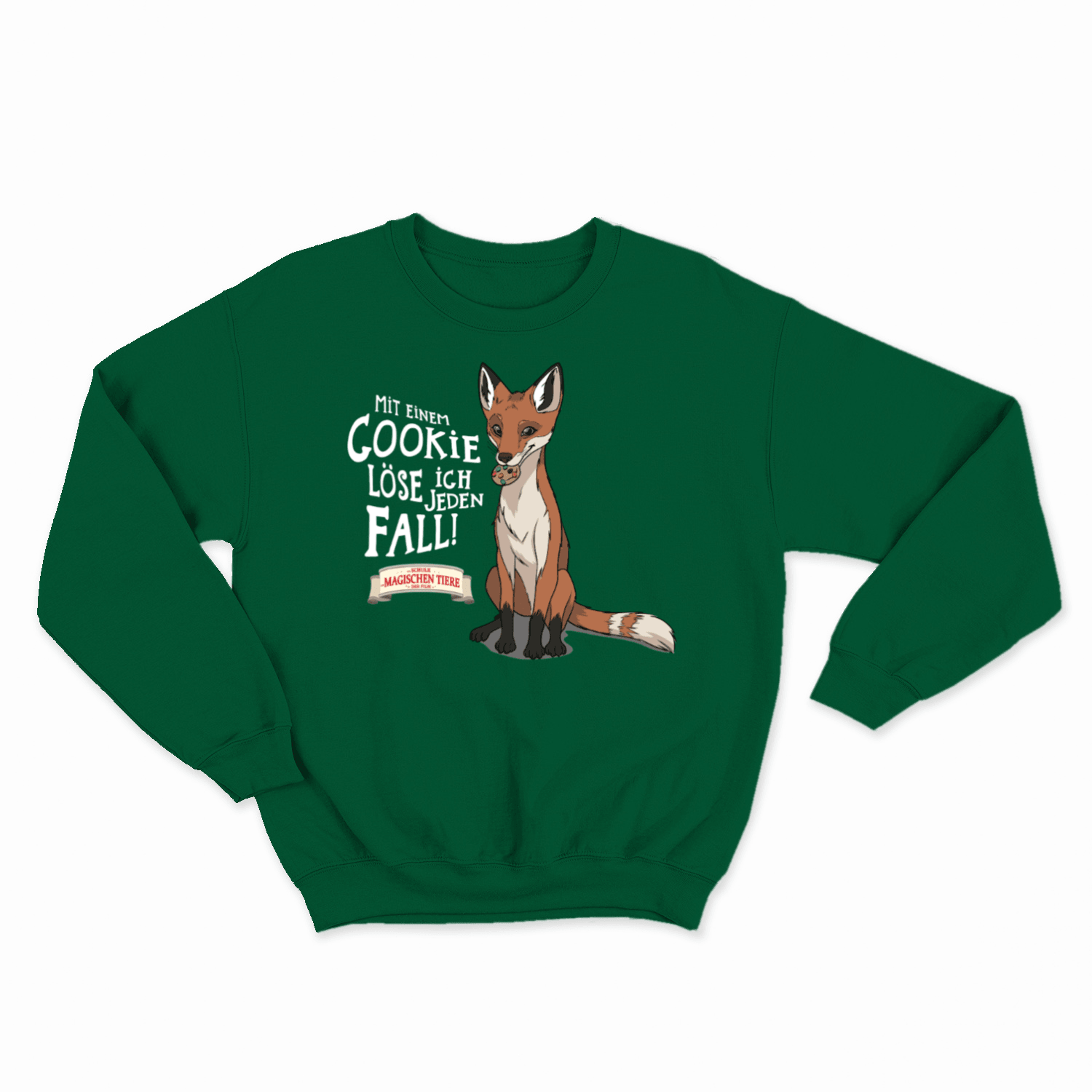 Mit einem Cookie löse ich jeden Fall! - Kids Sweatshirt - Die Schule der magischen Tiere - Offizieller Shop zum Film