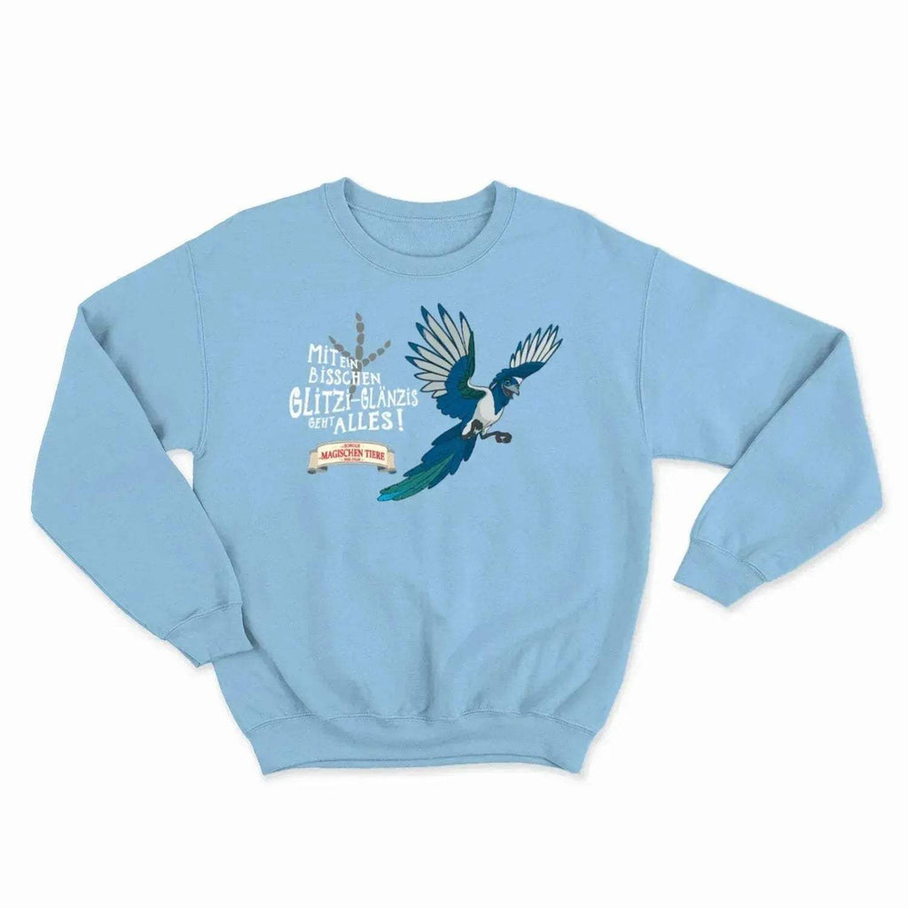 Mit ein bisschen Glitzi-Glänzis geht ALLES! - Kids Sweatshirt - Die Schule der magischen Tiere - Offizieller Shop zum Film