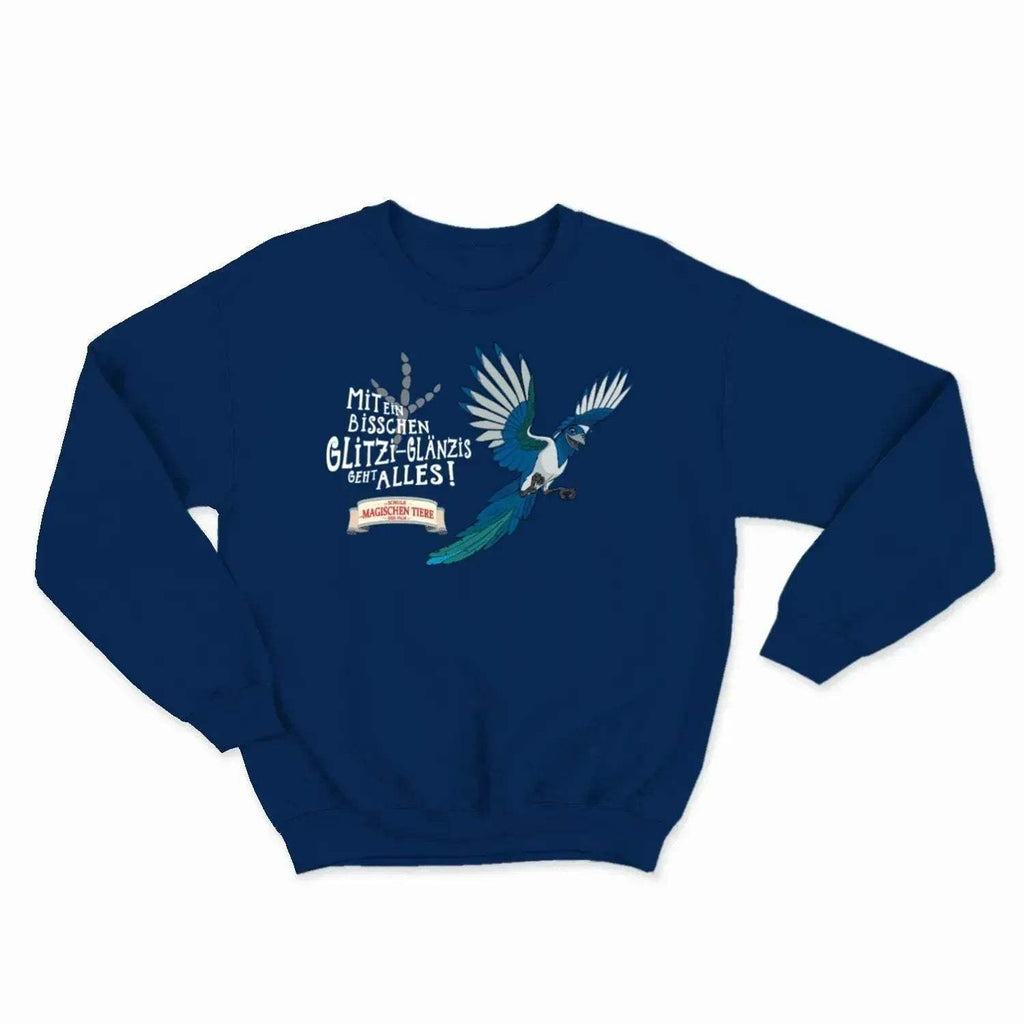 Mit ein bisschen Glitzi-Glänzis geht ALLES! - Kids Sweatshirt - Die Schule der magischen Tiere - Offizieller Shop zum Film