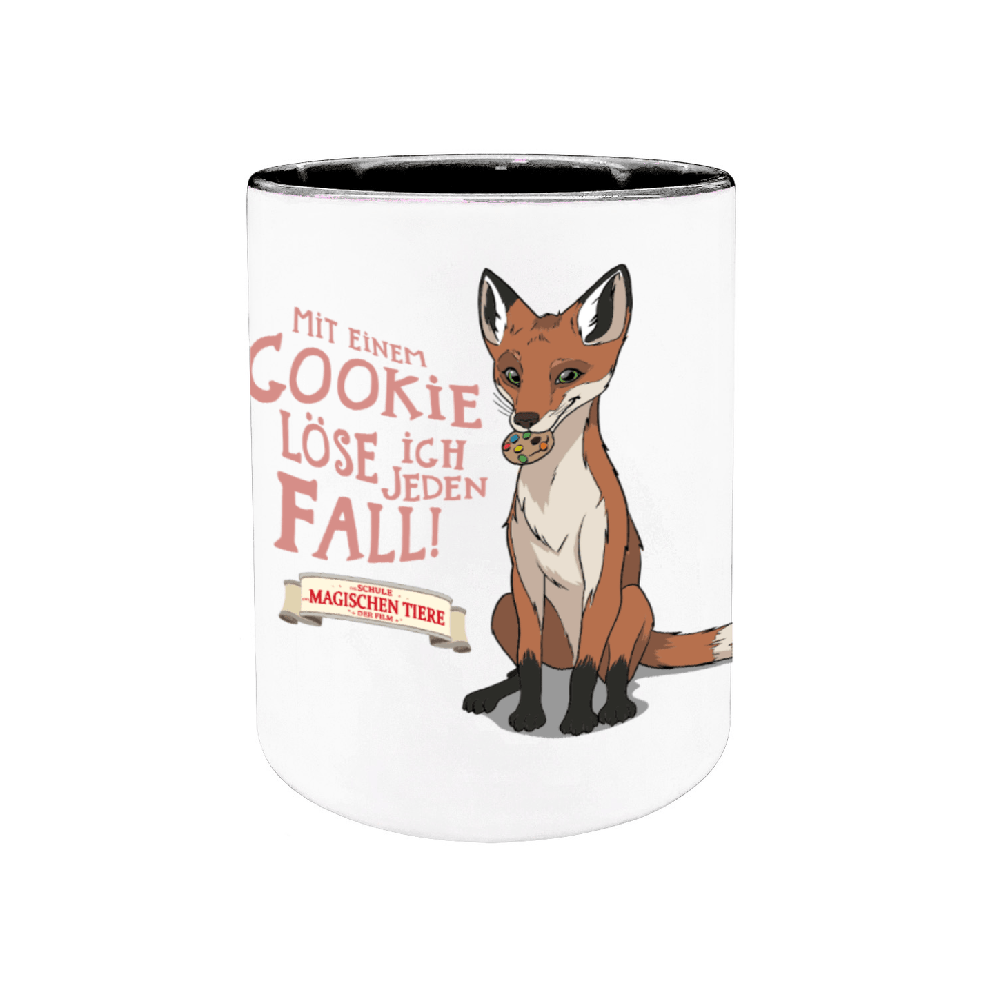 Mit einem Cookie löse ich jeden Fall! - Tasse (Bunt) - Die Schule der magischen Tiere - Offizieller Shop zum Film