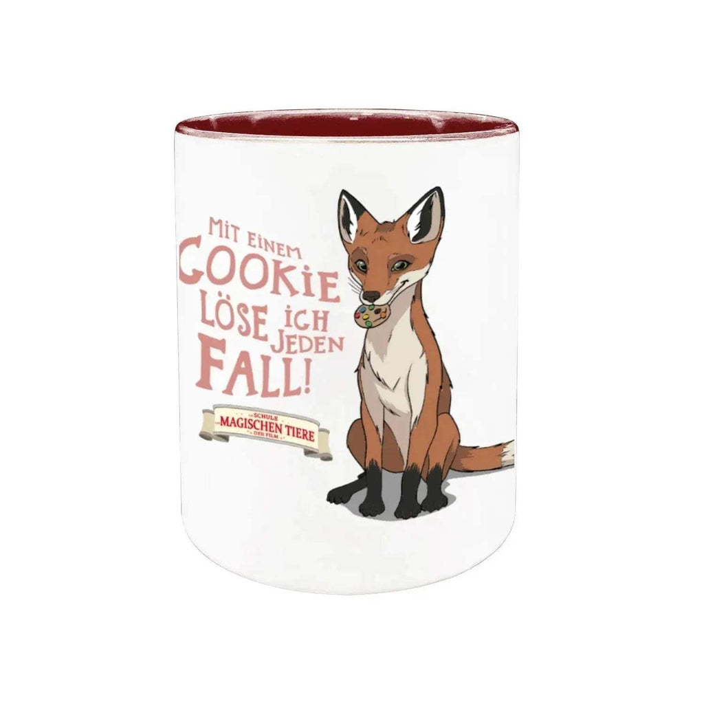 Mit einem Cookie löse ich jeden Fall! - Tasse (Bunt) - Die Schule der magischen Tiere - Offizieller Shop zum Film