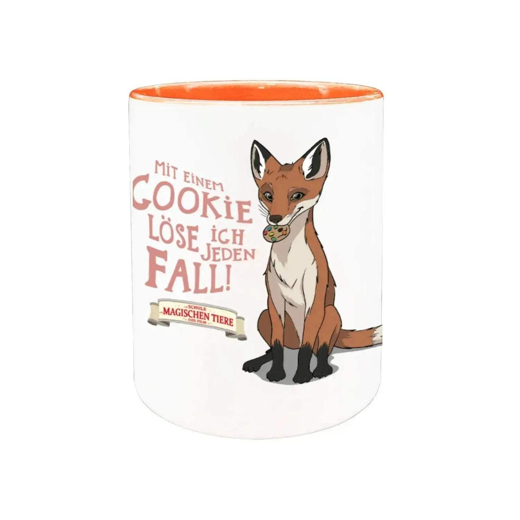 Mit einem Cookie löse ich jeden Fall! - Tasse (Bunt) - Die Schule der magischen Tiere - Offizieller Shop zum Film
