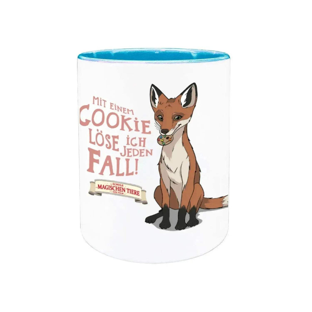 Mit einem Cookie löse ich jeden Fall! - Tasse (Bunt) - Die Schule der magischen Tiere - Offizieller Shop zum Film