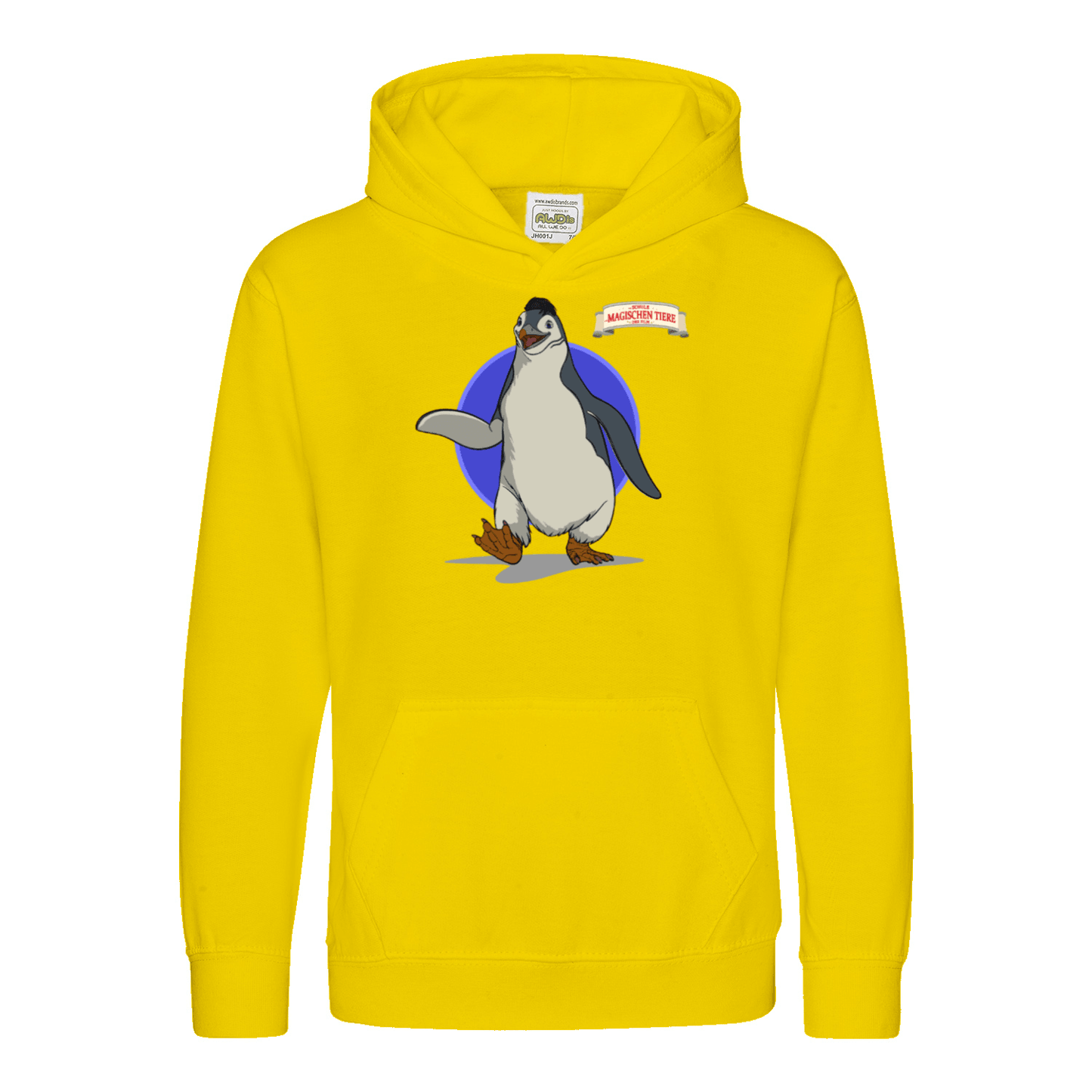 Juri, der Pinguin (Rund) - Kids Hoodie - Die Schule der magischen Tiere - Offizieller Shop zum Film