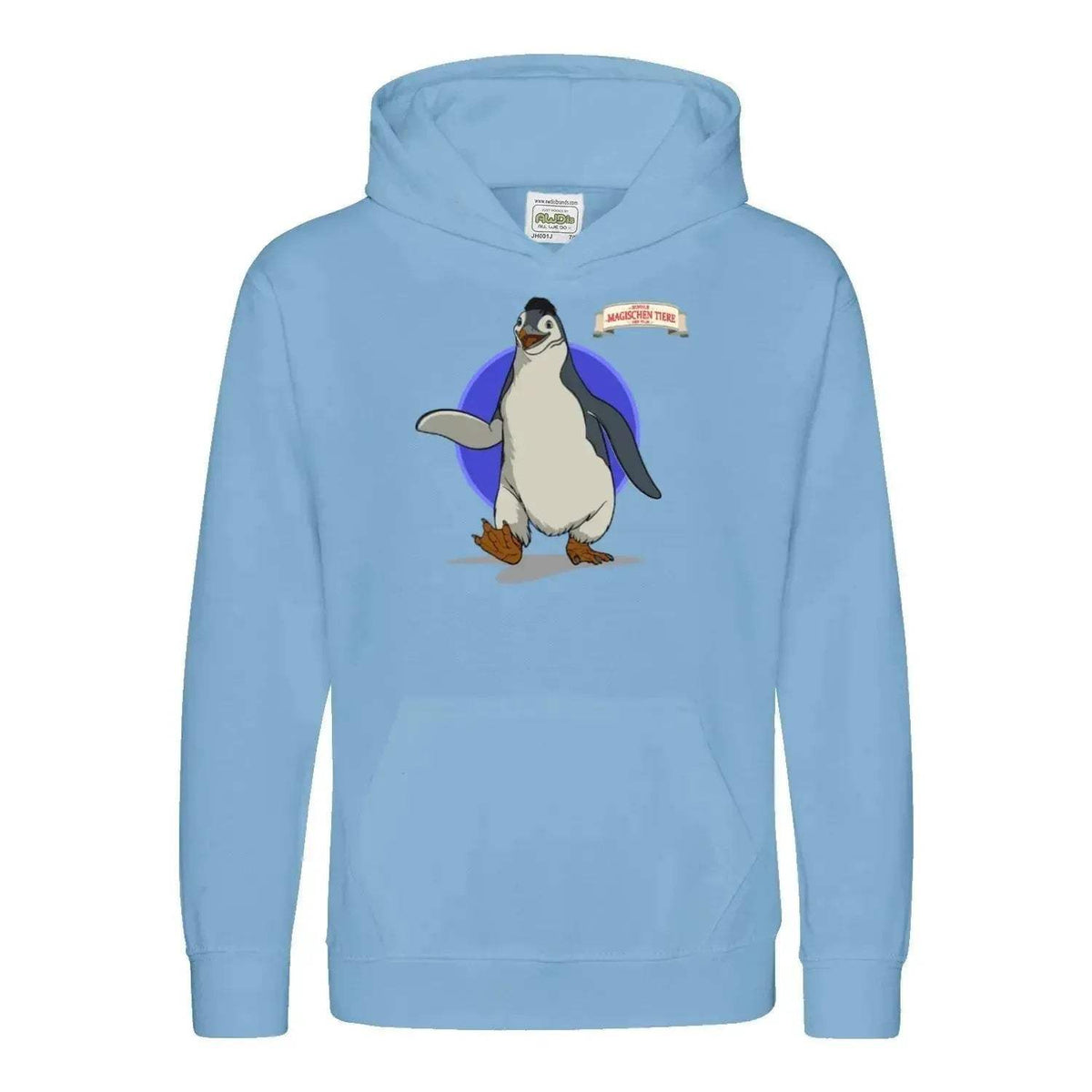 Juri, der Pinguin (Rund) - Kids Hoodie - Die Schule der magischen Tiere - Offizieller Shop zum Film