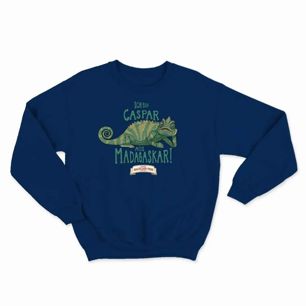 Ich bin Caspar aus Madagaskar - Kids Sweatshirt - Die Schule der magischen Tiere - Offizieller Shop zum Film