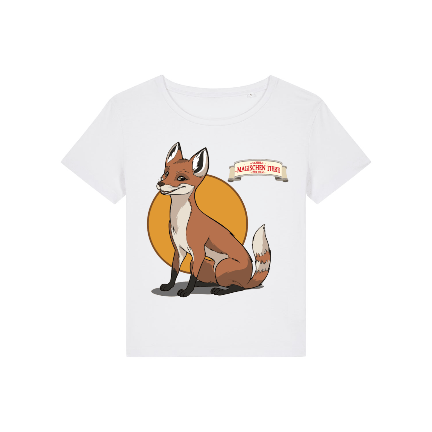 Rabbat, der Fuchs (rund) - Frauen T-Shirt - Die Schule der magischen Tiere - Offizieller Shop zum Film