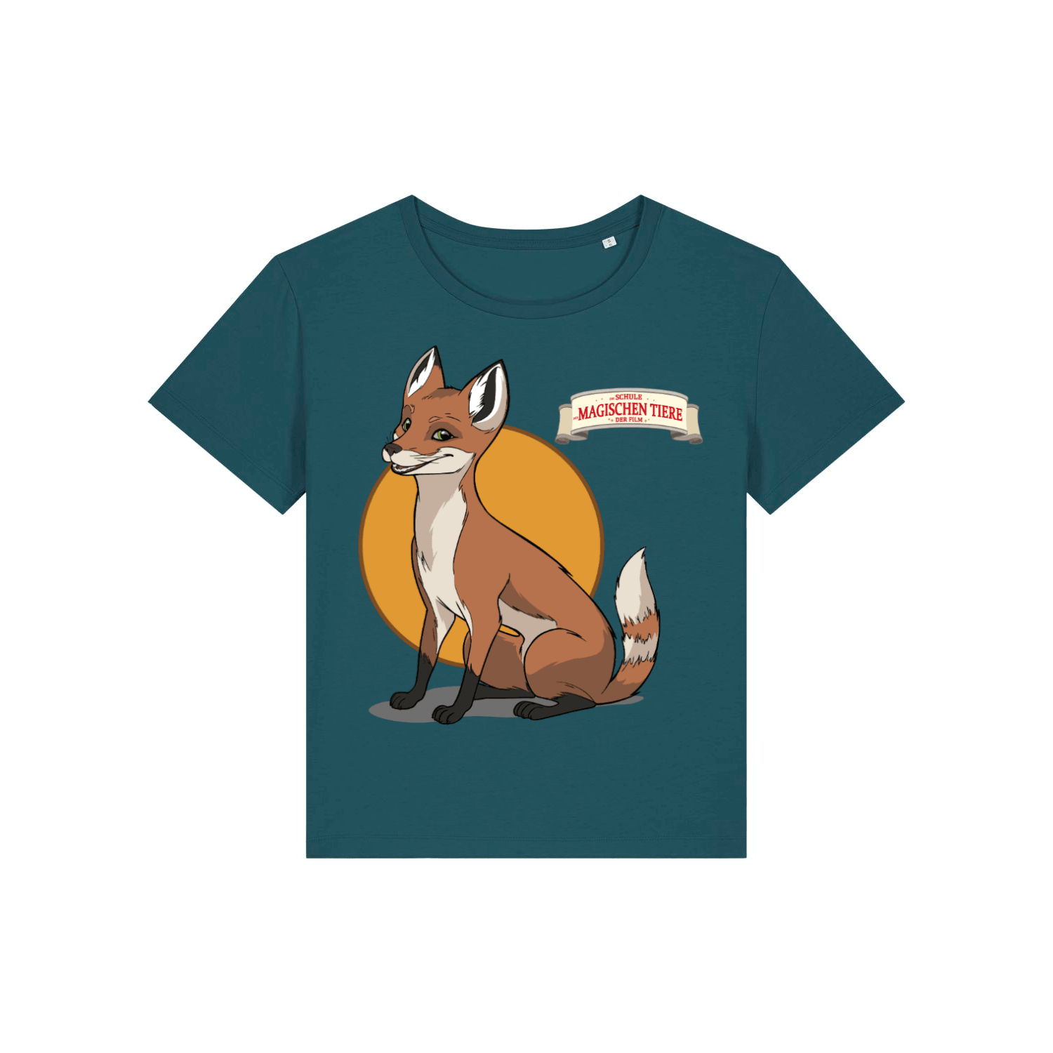 Rabbat, der Fuchs (rund) - Frauen T-Shirt - Die Schule der magischen Tiere - Offizieller Shop zum Film