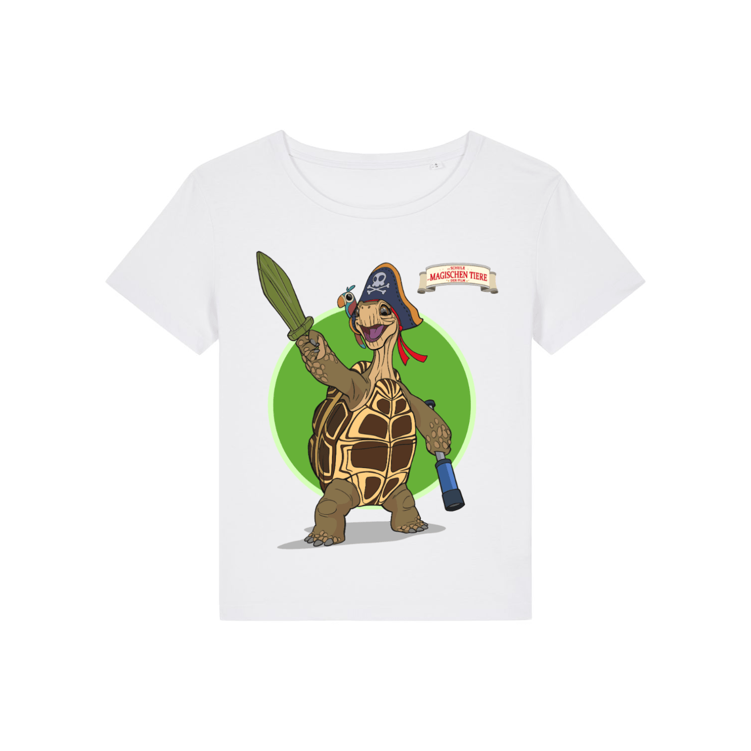 Henrietta, die Schildkröte (rund) - Frauen T-Shirt - Die Schule der magischen Tiere - Offizieller Shop zum Film