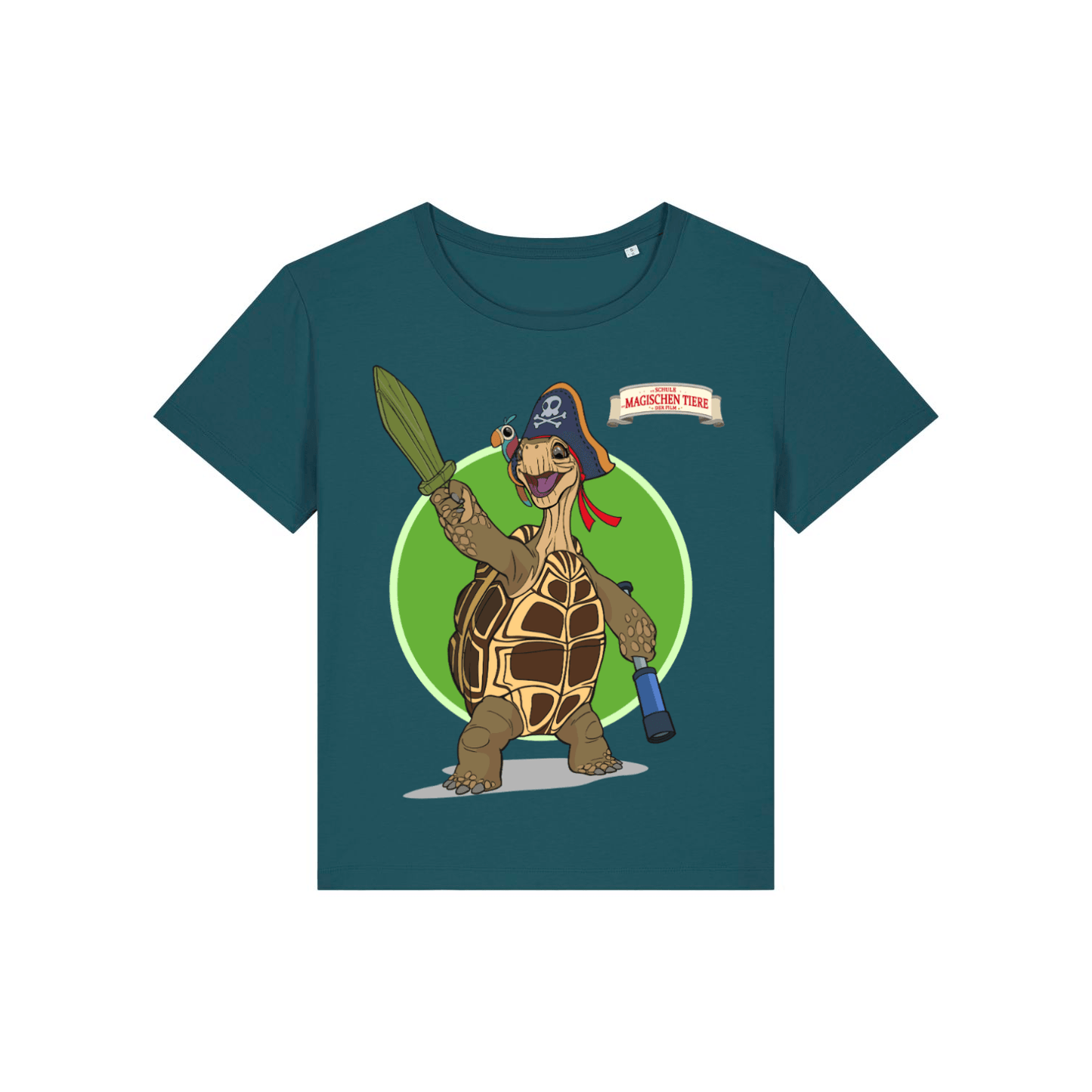 Henrietta, die Schildkröte (rund) - Frauen T-Shirt - Die Schule der magischen Tiere - Offizieller Shop zum Film