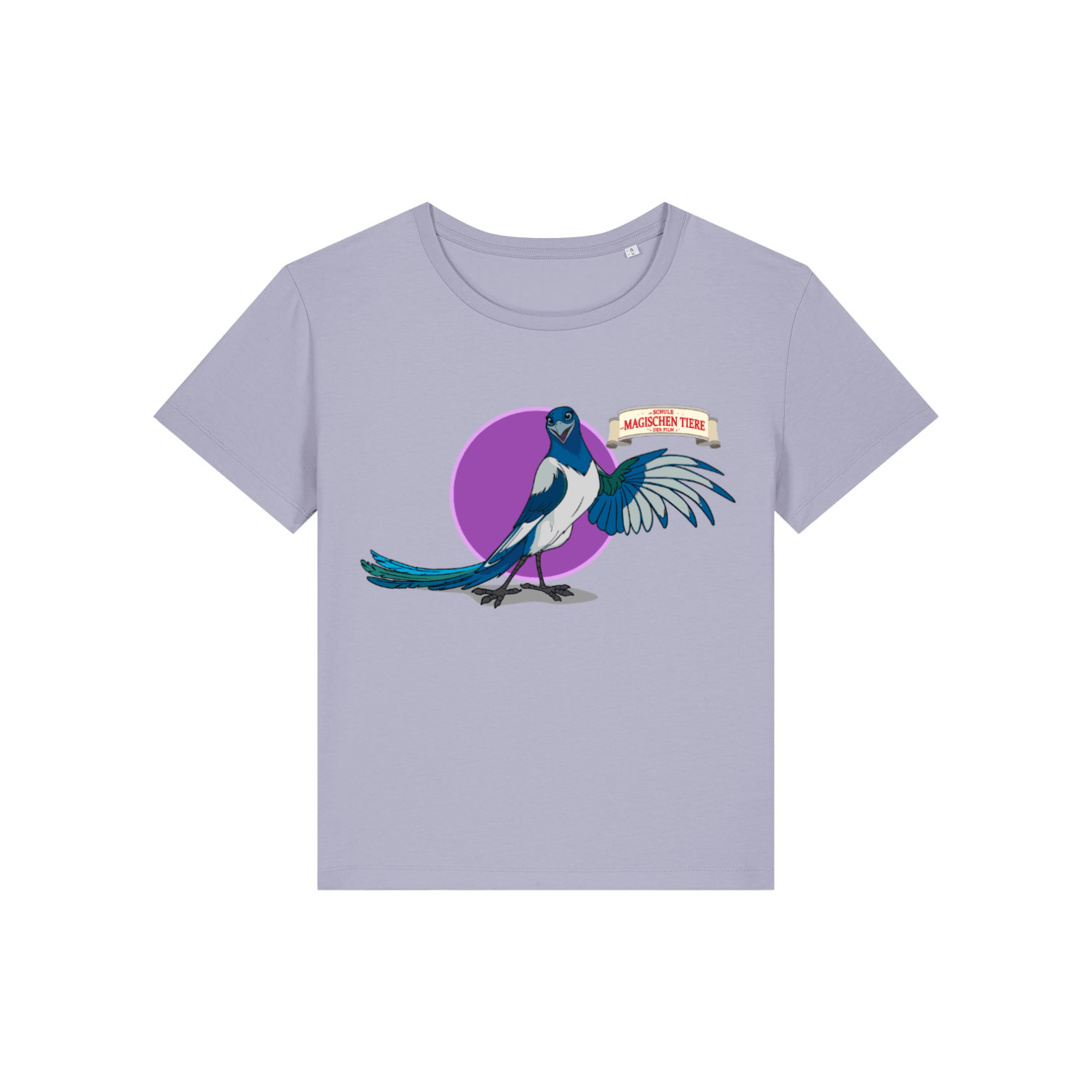 Pinkie, die Elster (rund) - Frauen T-Shirt - Die Schule der magischen Tiere - Offizieller Shop zum Film