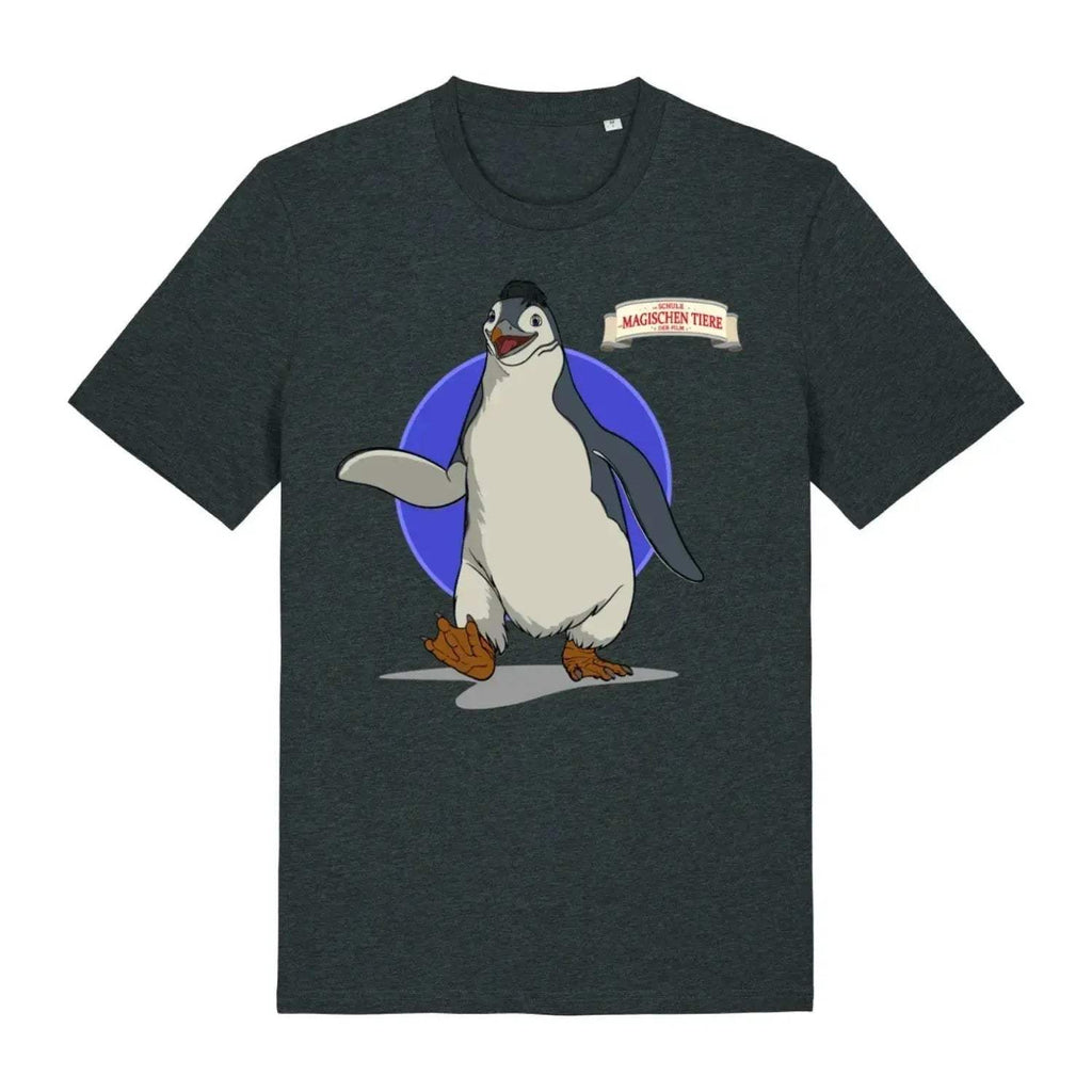 Juri, der Pinguin (rund) - Unisex T-Shirt - Die Schule der magischen Tiere - Offizieller Shop zum Film