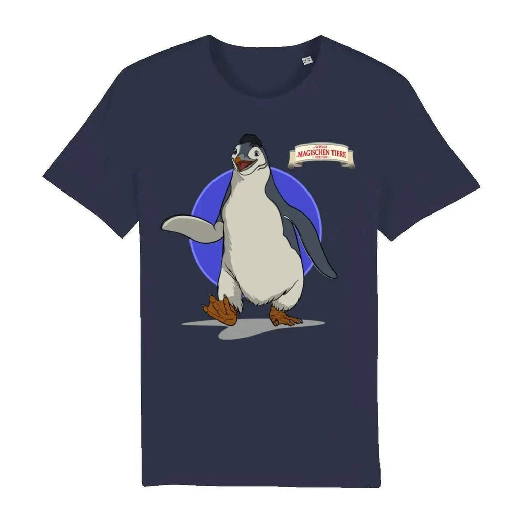 Juri, der Pinguin (rund) - Unisex T-Shirt - Die Schule der magischen Tiere - Offizieller Shop zum Film