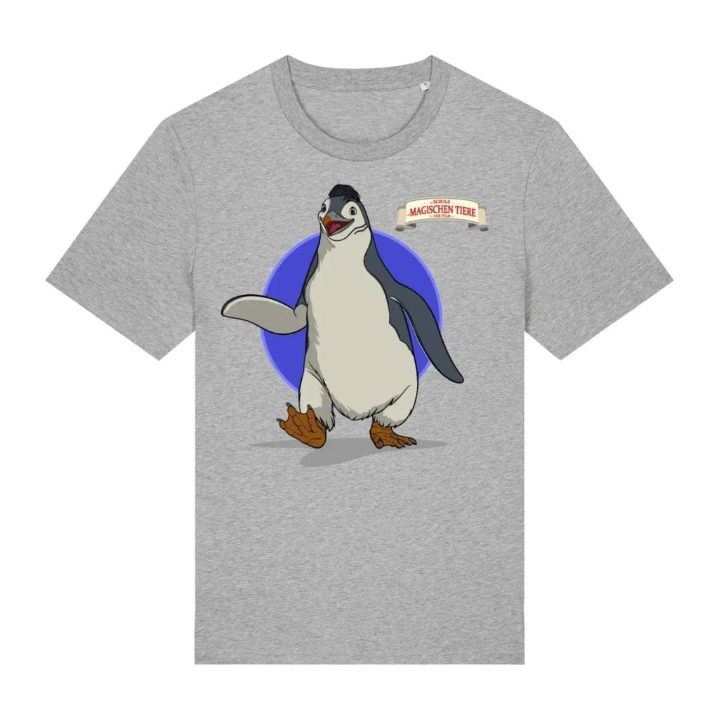 Juri, der Pinguin (rund) - Unisex T-Shirt - Die Schule der magischen Tiere - Offizieller Shop zum Film