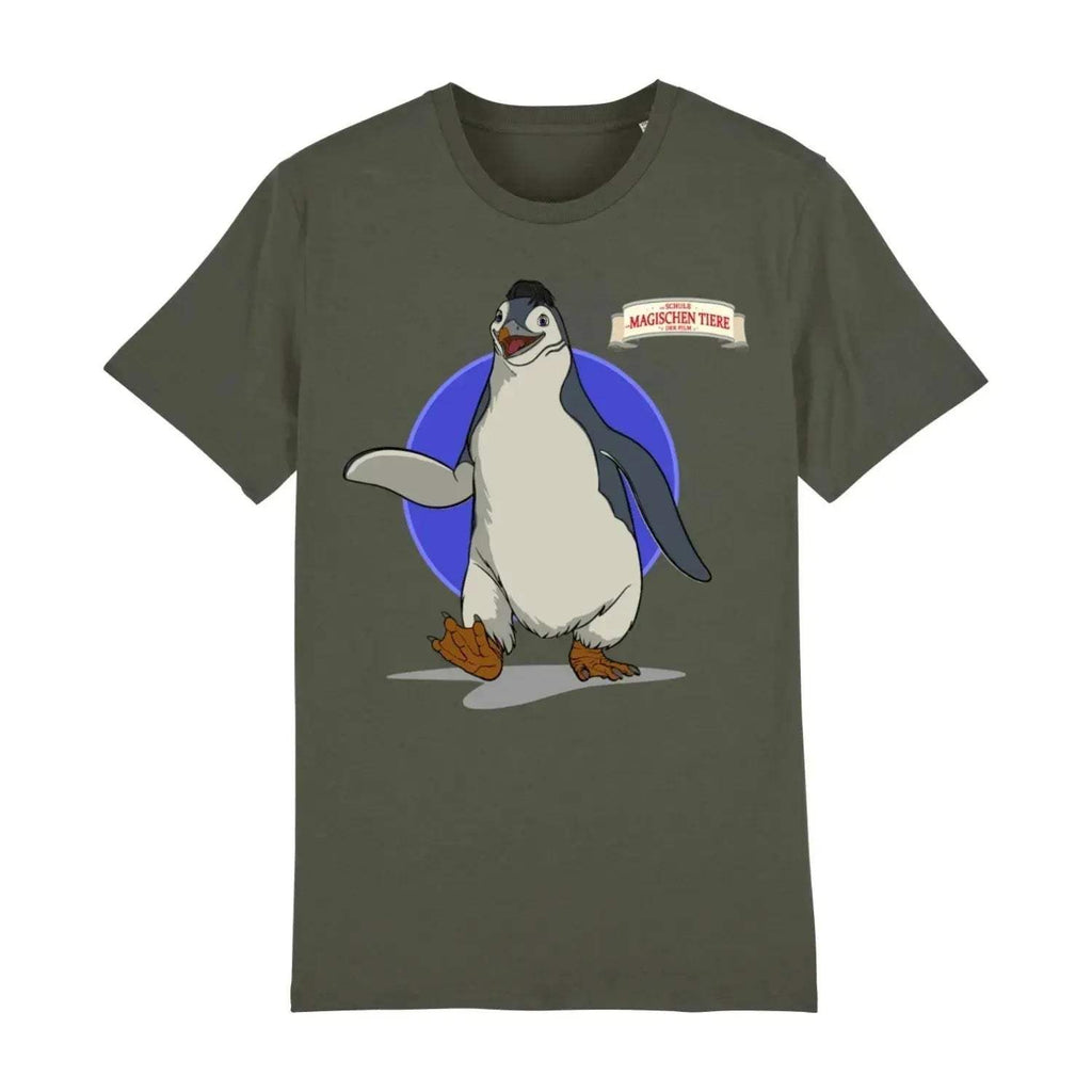 Juri, der Pinguin (rund) - Unisex T-Shirt - Die Schule der magischen Tiere - Offizieller Shop zum Film