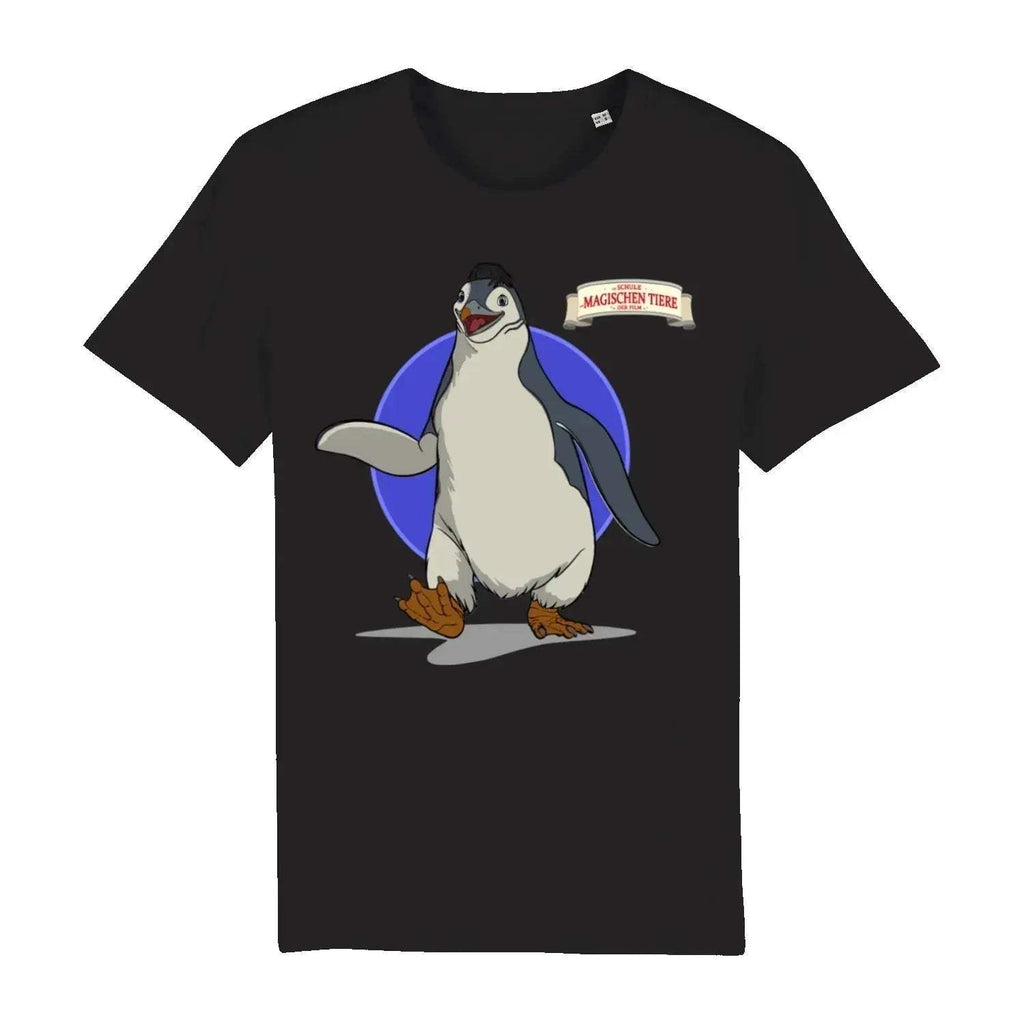 Juri, der Pinguin (rund) - Unisex T-Shirt - Die Schule der magischen Tiere - Offizieller Shop zum Film