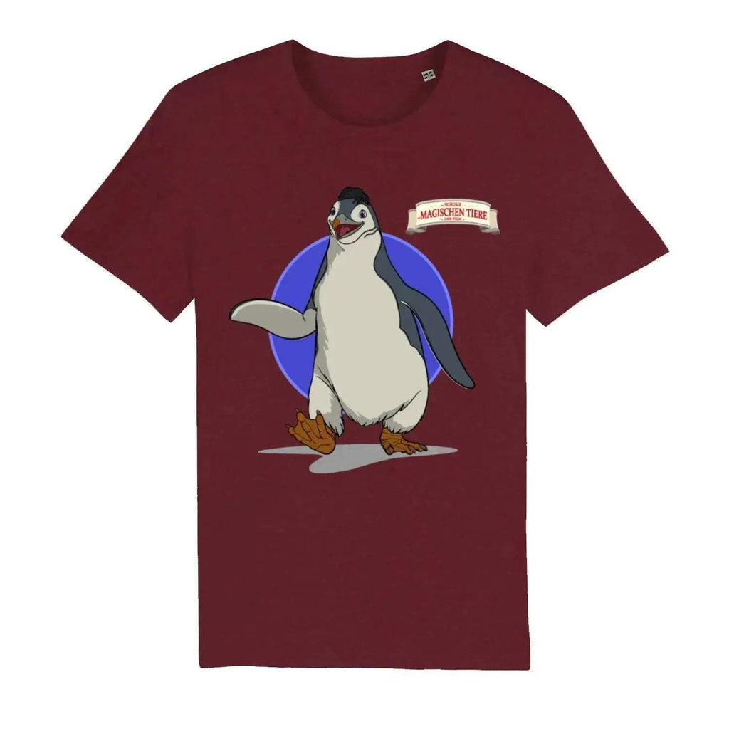 Juri, der Pinguin (rund) - Unisex T-Shirt - Die Schule der magischen Tiere - Offizieller Shop zum Film