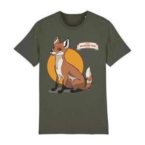 Rabbat, der Fuchs (rund) - Unisex T-Shirt - Die Schule der magischen Tiere - Offizieller Shop zum Film