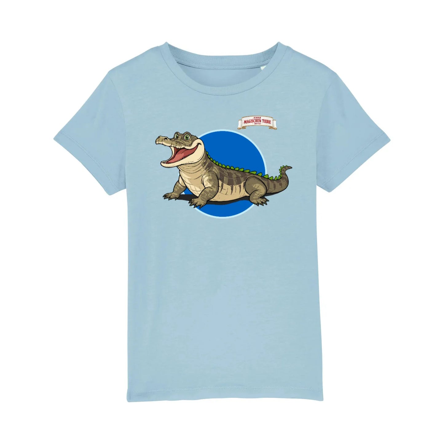 Rick, das Krokodil liegend - Kids T-Shirt