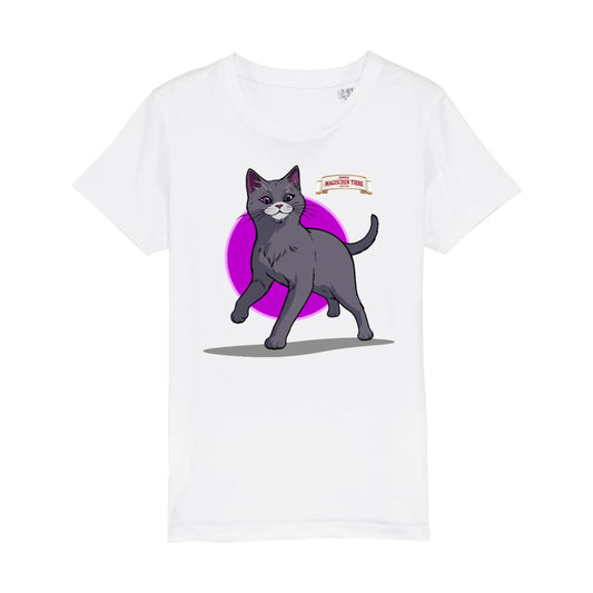 Karajan, der Kater laufend - Kids T-Shirt