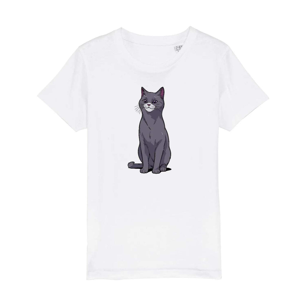 Karajan, der Kater aufmerksam - Kids T-Shirt
